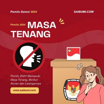 Pemilu 2024 Memasuki Masa Tenang, Berikut Aturan dan Larangannya