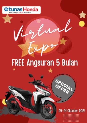 Hujan Promo Virtual Expo Honda Simpang Pematang