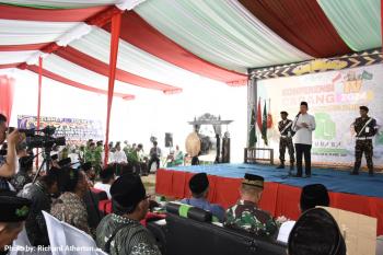 M. Firsada Hadiri Konfercab Ke-IV PCNU Kabupaten Tubaba