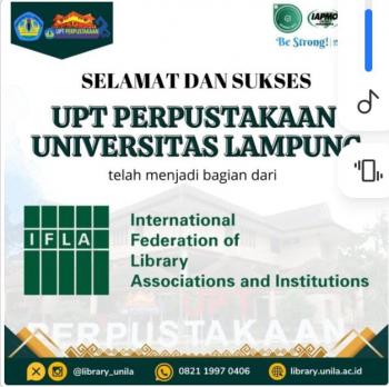 UPT Perpustakaan Unila Resmi Bergabung Dengan IFLA 