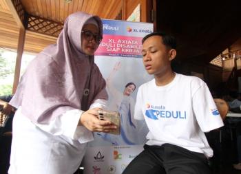 Peduli Penyandang Disabilitas, XL Axiata Gelar Pelatihan Digital dan Kesempatan Magang di Medan 