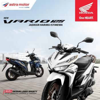 Tampil Lebih Sporty, New Honda Vario125 Siap Bikin Bangga Penggunanya  PT Astra 