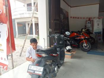 Pentingnya Melakukan Pemeriksaan dan Perawatan Sepeda Motor, Yuk Cek Motor Brosist di Pos TDM Kalianda 