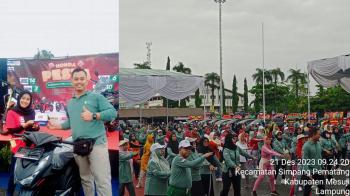 TDM Simpang Pematang Ikut Mensukseskan Acara Hari Kesehatan Nasional di Mesuji 