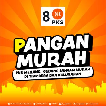 Syaikhu Sebut Pangan Murah,Kerja Gampang, Sehat Mudah Program Kampanye Gagasan PKS 