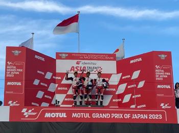 Veda Persembahkan Podium Tertinggi di ATC Motegi 