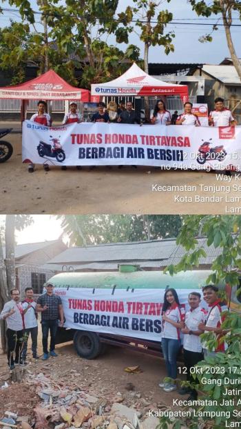 TDM Tirtayasa Bagi Bagi Air Bersih 