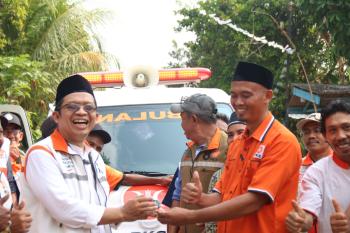 Sehari Setelah Pelantikan, Yusnadi Aleg PKS Provinsi, Langsung Tepati Janji 