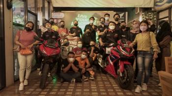 Nobar Moto GP Honda Community bersama LCC & CCI Bandar Lampung