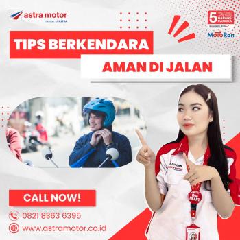 Astra Motor Natar Berikan Tips Berkendara Aman di Jalan 